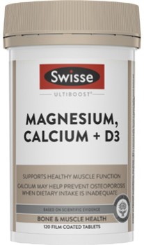 Swisse+Ultiboost+Magnesium%2C+Calcium+%2B+D3+Tablets+120+Pack