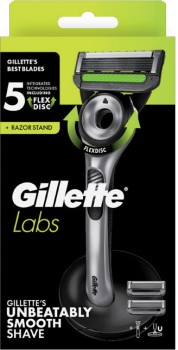 Gillette+Labs+Men%26%23039%3Bs+Razor+Kit+with+2+Refill+Blades+1+Pack