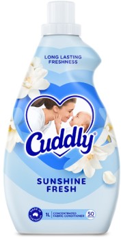 Cuddly-Concentrate-Fabric-Conditioner-1-Litre on sale