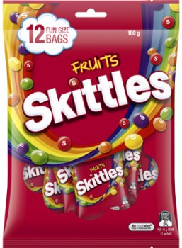 Skittles-Fun-Size-180g on sale