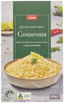 Coles-Couscous-500g on sale