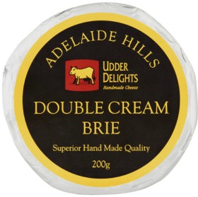 Udder+Delights+Double+Cream+Brie+200g