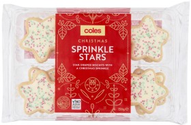 Coles+Christmas+Sprinkle+Stars+156g