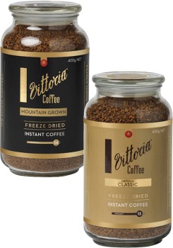 Vittoria-Freeze-Dried-Instant-Coffee-400g on sale