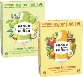 Proud-Punch-Frozen-Dessert-Sticks-6-Pack-420mL-450mL on sale