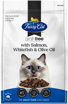 Fussy-Cat-Grainfree-Dry-Cat-Food-25kg on sale