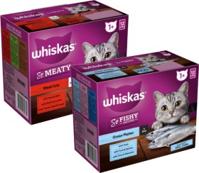 Whiskas-Oh-So-Cat-Food-12x85g on sale