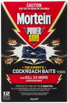 Mortein-PowerGard-Cockroach-Baits-12-Pack on sale