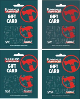 Flybuys-10x-Points-on-Bunnings-Gift-Cards-When-You-Swipe-Your-Flybuys-Card-at-the-Checkout on sale