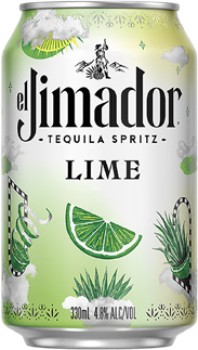 NEW+El+Jimador+Tequila+Lime+Spritz+Cans+4x330mL