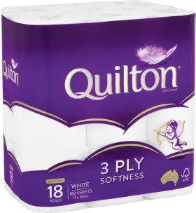 Quilton-Toilet-Tissue-3-Ply-18-Pack on sale