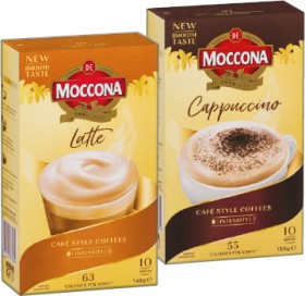 Moccona+Coffee+Sachets+8%E2%80%9110+Pack+Selected+Varieties