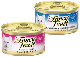 Purina-Fancy-Feast-Wet-Cat-Food-85g-Selected-Varieties on sale