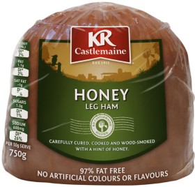 KR-Castlemaine-Honey-Leg-Ham-750g on sale