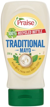 Praise+Traditional+Mayo+250g+or+99%25+Fat+Free+Mayo+280g