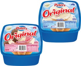 Peters-Original-Ice-Cream-4-Litre-Selected-Varieties on sale