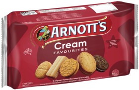 Arnotts-Cream-Favourites-Biscuits-500g on sale