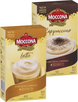Moccona+Coffee+Sachets+8%E2%80%9110+Pack+Selected+Varieties