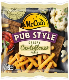 McCain-Pub-Style-Crispy-Cauliflower-or-Broccoli-Fries-500g on sale