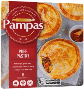 Pampas+Puff+Pastry+1kg+Selected+Varieties