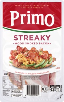 Primo+Streaky+Wood+Smoked+Bacon+200g