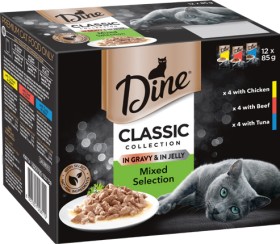Dine+Classic+Collection+Wet+Cat+Food+12x85g+Selected+Varieties