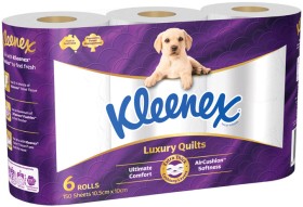 Kleenex+Luxury+Quilts+Toilet+Tissue+6+Pack