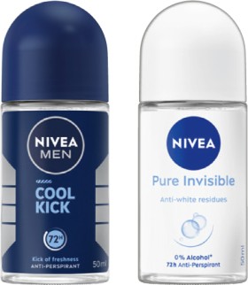 Nivea+Anti-perspirant+Roll+On+50mL+Selected+Varieties