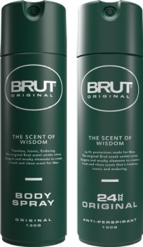 Brut+Original+24+Hr+Anti%E2%80%91perspirant+or+Body+Spray+130g