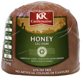 KR+Castlemaine+Honey+Leg+Ham+or+Virginian+Boneless+Leg+Ham+750g