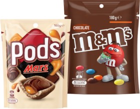MMs-130180g-Pods-160g-or-Maltesers-120140g-Share-Pack-Selected-Varieties on sale