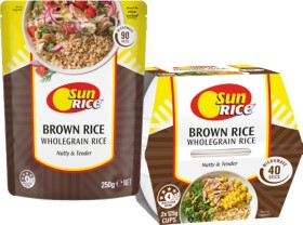 SunRice-Microwave-Rice-Cups-2-Pack-or-Pouch-250g-Selected-Varieties on sale