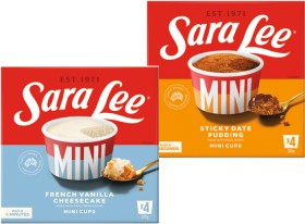 NEW-Sara-Lee-Mini-Cup-Desserts-4-Pack-Selected-Varieties on sale