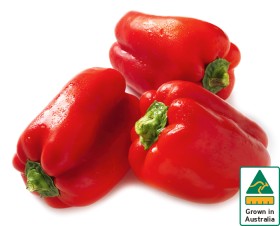 Australian-Red-Capsicum on sale