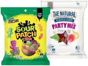 The-Natural-Confectionery-Co-130230g-Sour-Patch-Kids-190g-or-Pascall-Lollies-150300g-Bags-Selected-Varieties on sale