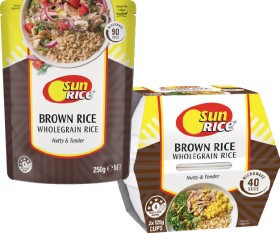 SunRice-Microwave-Rice-Cups-2-Pack-or-Pouch-250g-Selected-Varieties on sale