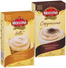 Moccona+Coffee+Sachets+8%E2%80%9110+Pack+Selected+Varieties