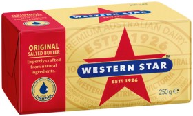 Western-Star-Butter-Block-250g-Selected-Varieties on sale