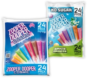 Zooper+Dooper+Ice+Tubes+24+Pack+Selected+Varieties
