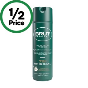 Brut-Original-72-hour-Antiperspirant-Deodorant-130g on sale
