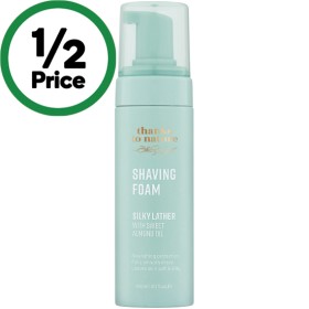 Thanks-to-Nature-Shaving-Foam-150ml on sale