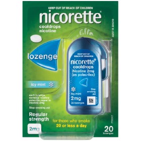 Nicorette+Cooldrops+Stop+Smoking+Aid+Nicotine+Lozenge+2mg+Pk+20%7E