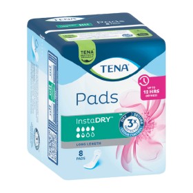 TENA+Incontinence+Pads+Instadry+Long+Length+Pk+8