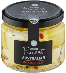 Coles+Finest+Australian+Goats+Cheese+300g