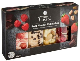 Coles-Finest-Soft-Nougat-Collection-200g on sale