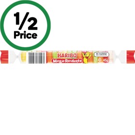 Haribo-Mega-Roulette-45g on sale