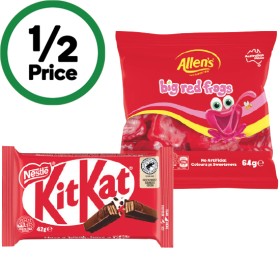 Nestl-Medium-Bars-35-50g-or-Allens-Frogs-64g on sale