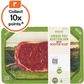 Macro-Australian-Grass-Fed-Beef-Scotch-Fillet-270g on sale