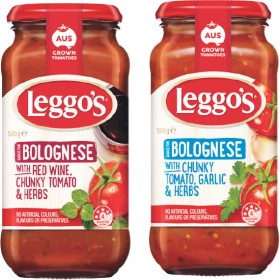 Leggos-Pasta-Sauce-490-500g on sale