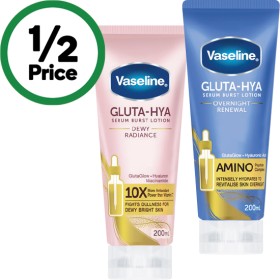 Vaseline-Gluta-Hya-Serum-Burst-Lotion-200ml on sale